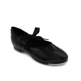 Capezio Shuffle Tap Shoe Child, Black, 9.5 N