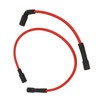 2 Pcs 8mm Spark Plug Wire Set Rubber Sparking Plug