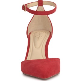 Jessica Simpson Women's Foxena Pump, Red Muse, 8.5