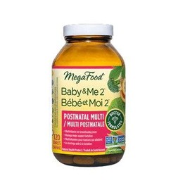 MegaFood Expires December 2025 Clearance MegaFood Baby and Me 2 Postnatal Multivitamin 120 Tablets