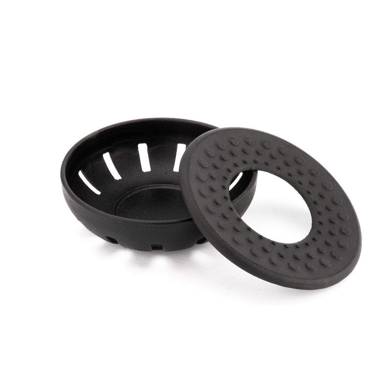 Bredemeijer Teewärmer Stövchen Teelichthalter Gusseisen schwarz 14.5 cm