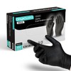 OnyxGuard Black Medical Grade Nitrile Examination Gloves - Multipurpose, Powder