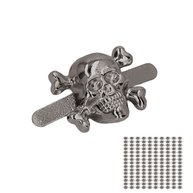 150 Pcs Skull Rivets Fashionable Gothic Style Beautiful Skull Stud