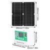 40W 18V Monocrystalline Silicon Flexible Solar Panel with 50A Solar