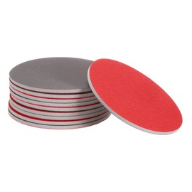 sourcing map 10pcs 1000 Grit Sanding Sponge 6 Inch Hook and Loop Sponge Sanding Disc for Orbital Sander, Wet/Dry Use Sponge Buffer for Car Wood Drywall Metal Furniture Polishing