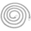 PH PandaHall 1 Strand 63 Inches DIY Iron Flat Chain