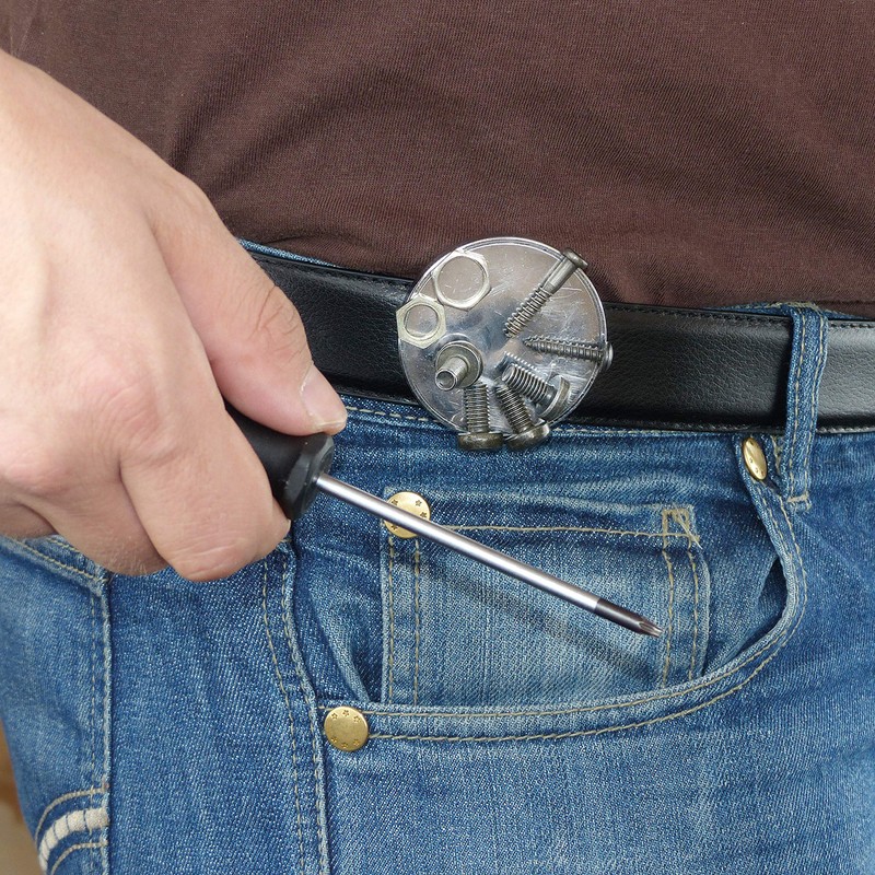 MASTER MAGNETICS 07221 Handy Mag Magnet with Belt Clip, 2