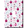 Toggle Wallplate, Single Light Switch Cover Plate - Fashion Ladybug