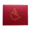 Phonedirectonline - Red Disabled Badge Holder