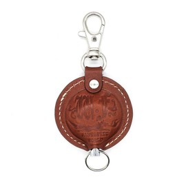 Wachifudo Dayan Leather Cover Reel Key, Brown