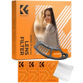 K&F Concept 100mm Handheld Split Diopter Filter - K9 Optical Glass, Creative Blurred Foreground Effect, Professional Photography Special Effect Tool (Nano-B Series)