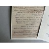 RMS TITANIC 1ST & 2ND CLASS BREAKFAST MENUS REPLICA SET.