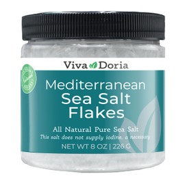 Viva Doria Mediterranean Sea Salt Flakes, 8 oz