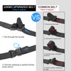 JUKMO Quick Release Tactical Belt Military Hiking 3.8 cm Work