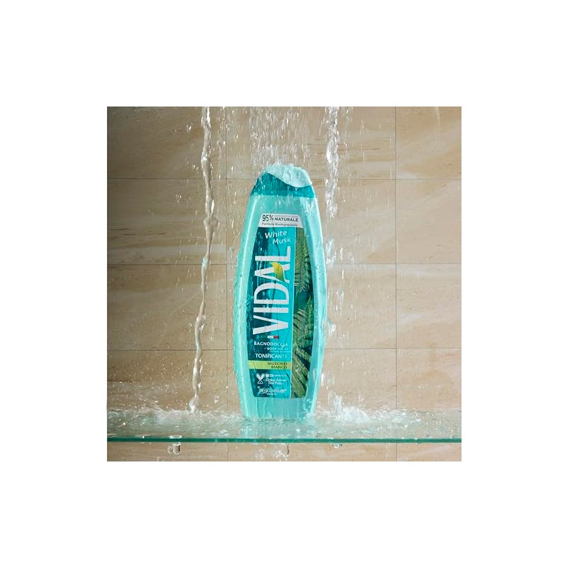 Vidal - White Musk Bath Foam, Invigorating Formula, White Musk