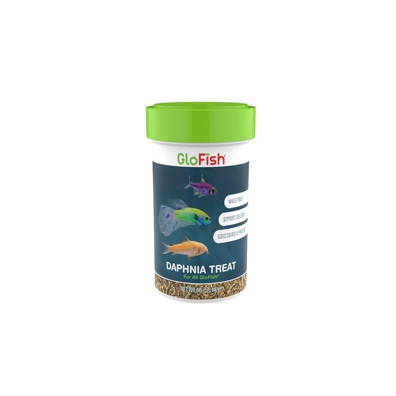 GloFish Daphnia Treat Whole Treat and Good Source of Protein