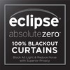 Eclipse Monty Grommet Top Curtains for Bedroom, Single Panel, 50"
