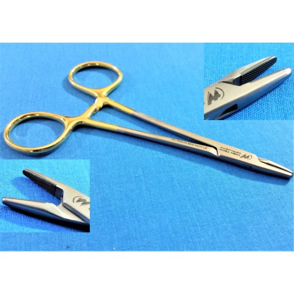 HIGH TECH INSTRUMENTS T/C Professional Grade Surgical DERF NEEDLE HOLDER
