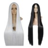 generic Blanco 100cm Harajuku Anime Cosplay Pelucas Joven Largo Rect