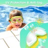 EverSport Goggles for Kids 6-14, 2 Pack Swimming Goggles, Clear