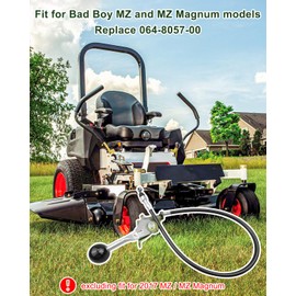 AUGREX 064-8057-00 Lawn Mower Brake Cable Fit for Bad Boy MZ/MZ Magnum Lawn Mowers Series (Not Fit for 2017 MZ/MZ Magnum)