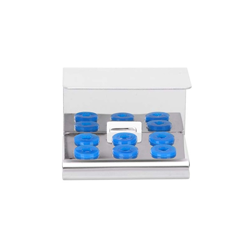 Soporte para Puntas de Endodoncia de Silicona de 6 Orificios,