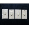 Russound (4) Almond Russound Knob & Wall Plate for Impedance