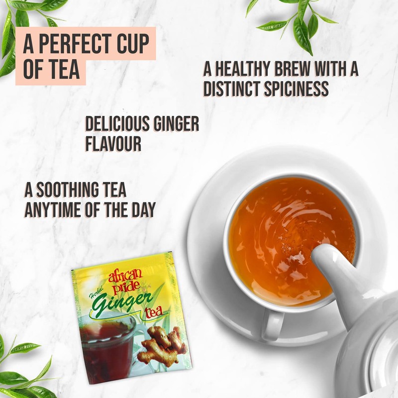 AFRICAN PRIDE - Ginger Tea - Tanzania - Herbal Tea