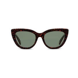 Peepers by PeeperSpecs Women's Capri Bifocal Sunglasses Cat-Eye, Leopard Tortoise, 1.50 + 1.5