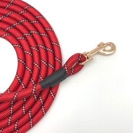 Shorven Nylon Strong Dog Rope Lead Reflective Training Dog Leash with Soft Handle 5-20 FT Long