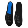 minkissy 1 Pair Pu Sports Insole Shoe Cushion Foot Arch