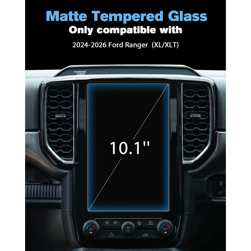 WEIPIN For Matte Anti Glare Tempered Glass 2024 2025 2026