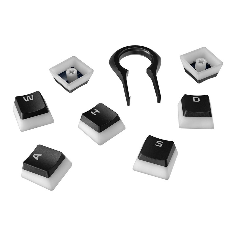 HyperX Pudding Keycaps - Double Shot PBT Keycap Set with