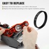 3PCS Soft Front Brush Belt Replacement Part 153-3GT-8 For Shark