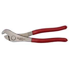 Wilde Tool G410P.NP/CS 7-1/2" Battery Pliers-Fixed Joint-Polished