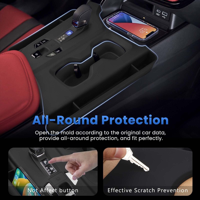 Autorder Silicone Center Console Organizer&Cup Holder for 2022-2025 2026 NX