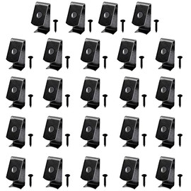 XUEBEI Flower Pot Clips,Durable Plant Pot Latch Hangers, Holds 5" to 8" Standard Terra Cotta Clay Flower Pot Anti-Rust Iron Indoor/Outdoor Plant Hangers (24)