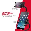 Macally Adjustable Gooseneck Tablet Holder & Phone Clip - Wo