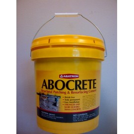ABATRON Abocrete Kit - Self-Leveling Concrete Epoxy Patching and Filling Compound - Concrete Repair and Cement Crack Filler Small Kit - with Sand - Light Gray