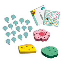 SES Creative 13134 Sorting and Staking Animals, Various Colours