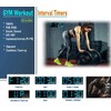 Boyiit 17.3'' Extra Large Home Gym Timer Clock, Programable Workout
