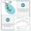 SAFIGLE 2pcs Mediterranean Pendant Chokers Necklace for Women Mermaid Sea