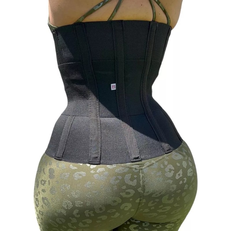 Best Waist Faja Tipo Colombiana De 3 Velcros Talle Largo
