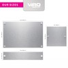 ViroDisplay® Standoff Aluminium Sign – 150 x 150mm – Premium