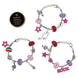 Lena 42728 Popstar Charm Bracelets Folding Box, Multi-Colour