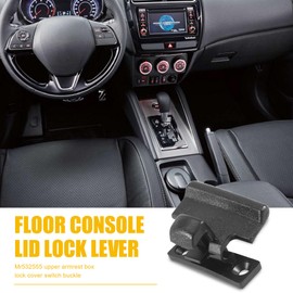 Aswalling Mr532555 Upper Armrest Box Lock Cover Switch Snaps for V73 V75 V77 V93 V97 Console Lid Lock Clip