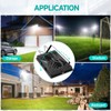2 Pack LED Work Light, 100W LED Flood Light Outdoor