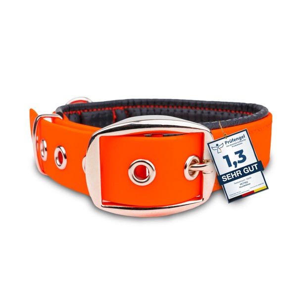 PetTec Trioflex™ Padded Dog Collar, Weatherproof, Water Resistant & Robust