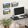 BOHDK Wall File Organizer, Mesh Hanging File Organizer, Home Office
