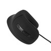 USB Vertical Wired Mouse 4 Adjustable DPI Silent Click Ergonomic